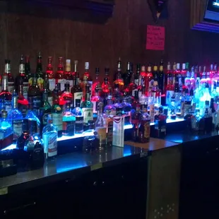 Premium spirits, domestic and imported beer; daily/monthly specials
