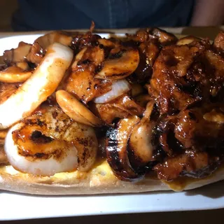 Barbecue Steak Hero