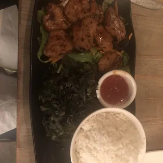 Grilled Bourbon Chicken Entree