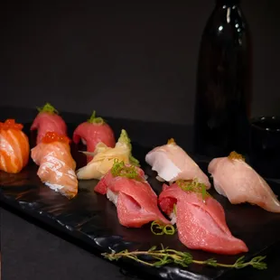 Flight of Toro - Salmon, Yellowtail, Chu Toro &amp; O Toro