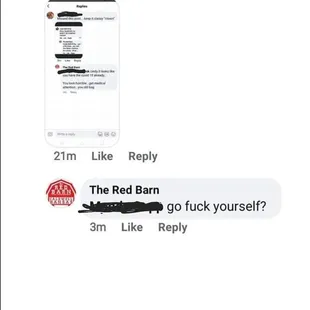 This is how they treat customers..