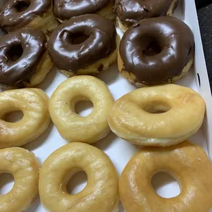 Glazed and chocolate