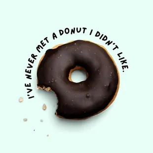 Chocolate donut
