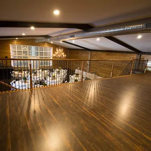 Red Barn Events' Balcony