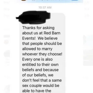 Freedom of religion means you are free to practice whatever religion you choose, not that you are allowed to blatantly discriminate.
