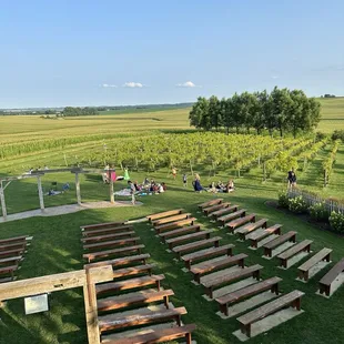 sushi and sashimi, outside