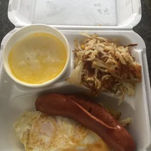 #3 with a side of hashbrowns.