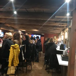 Bar area.