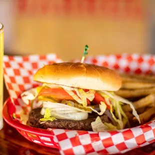 Our burgers are our pride and joy!  Each burger patty is hand made from local beef.