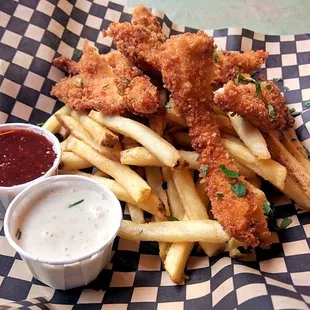 seafood, food, fish and chips, fish