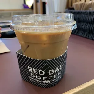 Iced Honey Lavender Latte