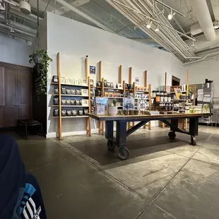 tables and shelves
