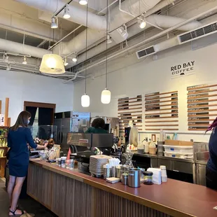 Decor is super minimalist and modern