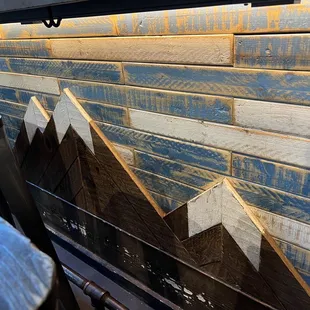 Hidden under the bar