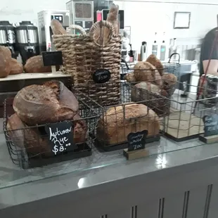 Breads and baguettes.