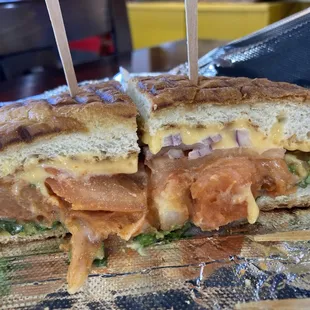It&apos;s all vegetarian in this Masala Aloo Panini