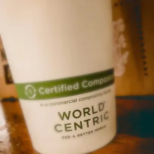 Eco friendly paper cup