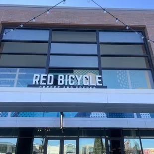 Outside Red Bicycle