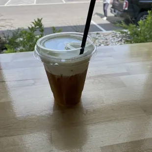 Cold Brew with Pistachio Cold Foam