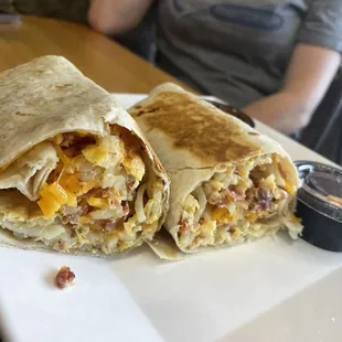 Breakfast burrito