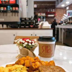 Breakfast Plate with Sausage