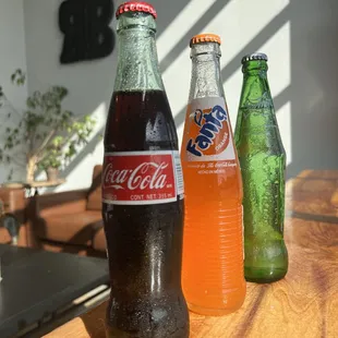 We have a wide selection of the best of Mexican Coke products.