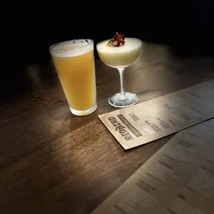 IPA and cocktail