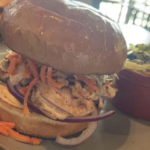 The Golden Pheasant was 10/10. Recently became a pescatarian and this is my new fave sandwich. I added micro greens and it was delish!