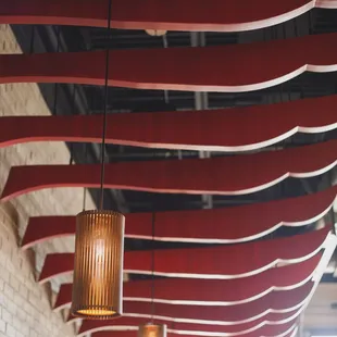 the interior of a restaurant