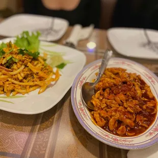 Chicken in garlic sauce