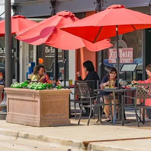 Patio dining