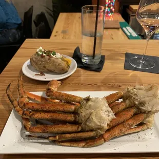 Grilled Snow Crab Legs