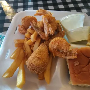 Frog legs &amp; shrimp box