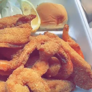 Best fish &amp; shrimp in Corpus Christi, you can choose reg or spicy, highly recommended!!