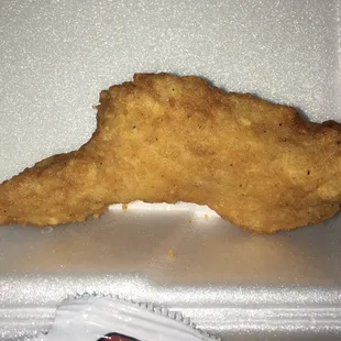 The fried fish
