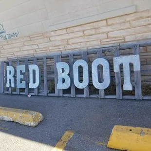 a sign on the side of a building