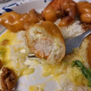 Breading ratio to shrimp