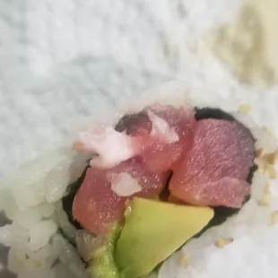 White tendon flap hanging out