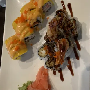 sushi and sashimi, sushi, sashimi, food