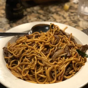 Red Bowl Lo Mein...