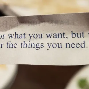 Nice Fortune message