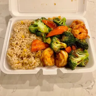 Shrimp and Broccoli