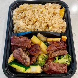 Steak Hibachi lunch