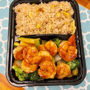 Shrimp Hibachi Lunch Special
