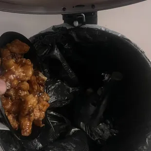 Disgusting &amp; belongs in the trash