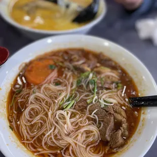 beef stew vermicelli noodle soup