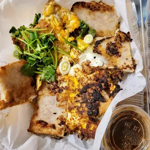 Takeaway: #06. Fried Taro Flour Cake w/Egg.