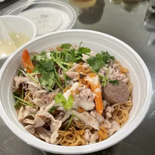 #18 Combination Egg Noodle Soup