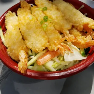 Shrimp Tempura Bowl