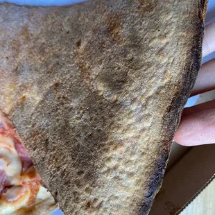 Burnt crust